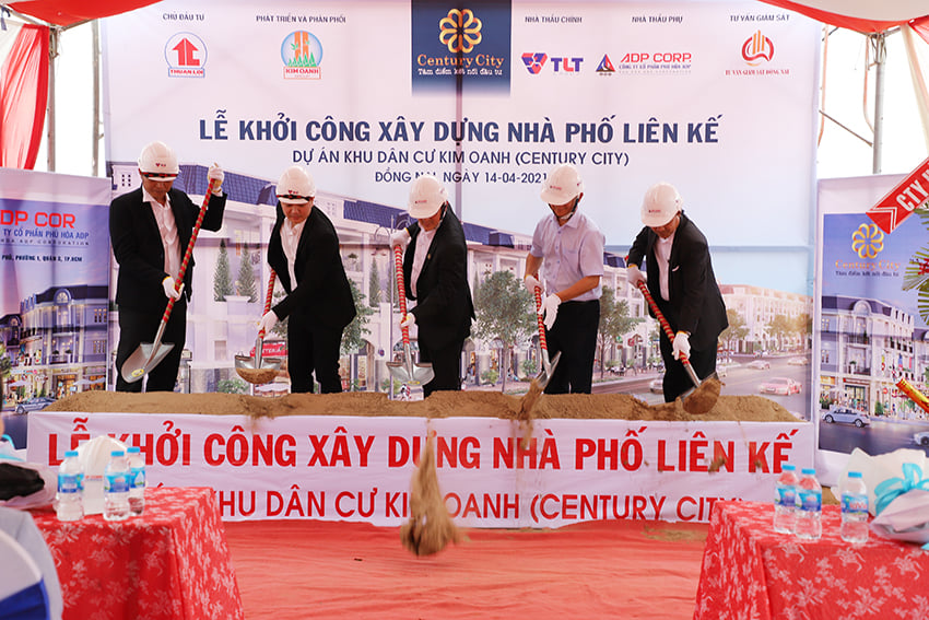 Lễ khởi công xây dựng nhà phố liên kế tại dự án Century City Long Thành